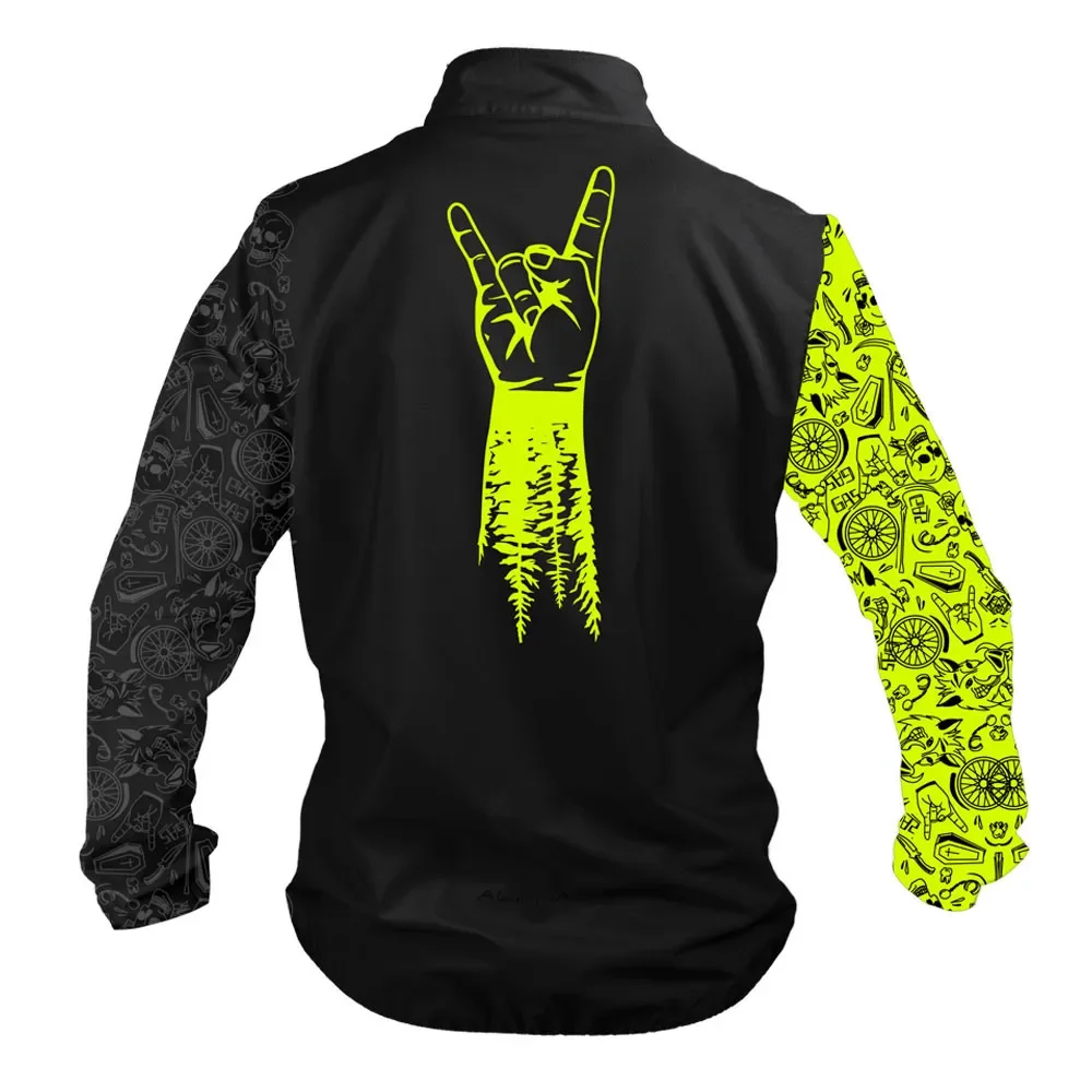 Outdoor Sport Jas - Spor Rüzgar Geçirmez Yağmurluk Bisiklet Yağmurluk
