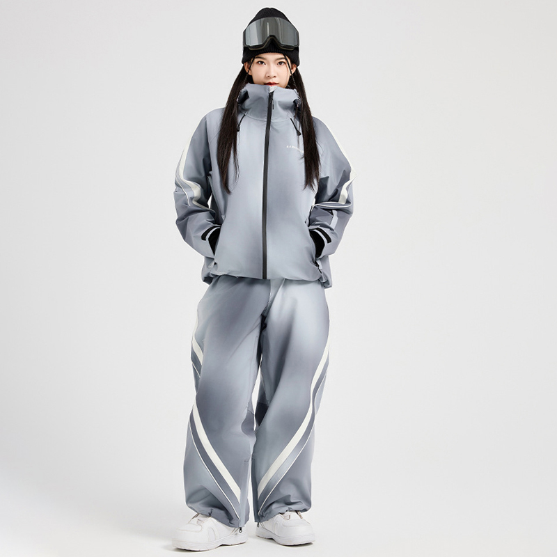 Outdoor Sport Jacket Women'S - Kış Su Geçirmez Kapşonlu Ceket Pantolon