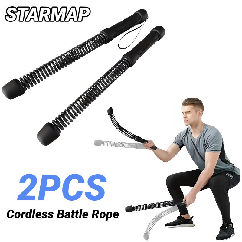 Outdoor Sport Jas - Taşınabilir Sessiz Ağırlıklı Kablosuz Battle Rope'lar