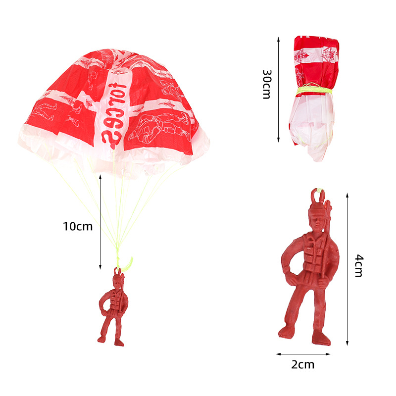 10 adet Plastik Çıkarma Paraşü - Outdoor Sport Day incelemesi ve fiyatı