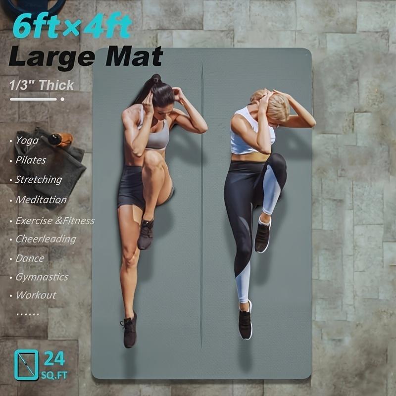 Ekstra Geniş Yoga Matı 6x4ft 1 - Outdoor Sport Jas incelemesi ve fiyatı